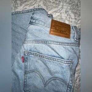 Levi high loose jeans